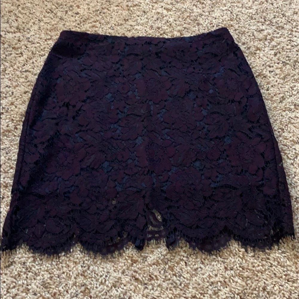 Banana Republic 4 P lace lined skirt
